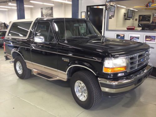 1996 ford bronco eddie bauer sport utility 2-door 5.8l