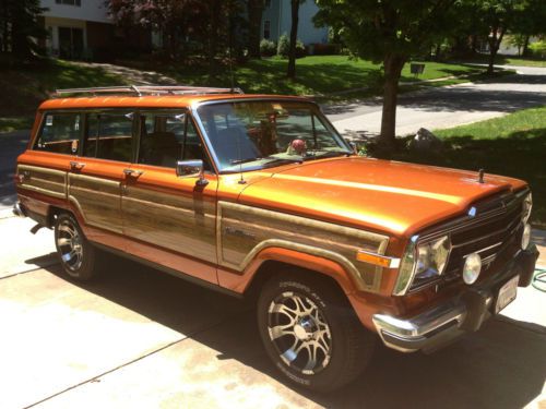 1990 jeep grand wagoneer base sport utility 4-door 5.9l