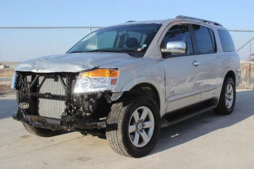 2008 nissan armada se 4wd damaged salvage runs! perfect project vehicle l@@k!!