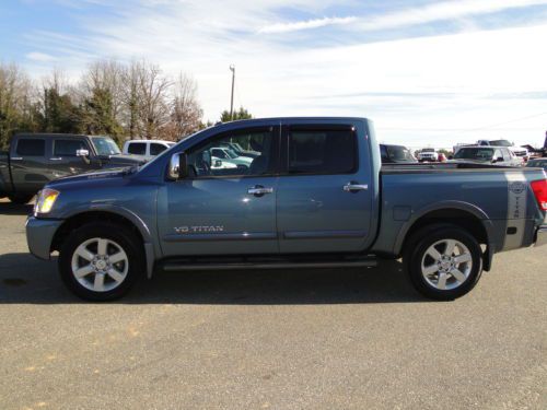 2010 NISSAN TITAN LE CREW CAB 4WD REPAIRABLE DAMAGE REBUILDABE SALVAGE TITLE, US $14,900.00, image 5
