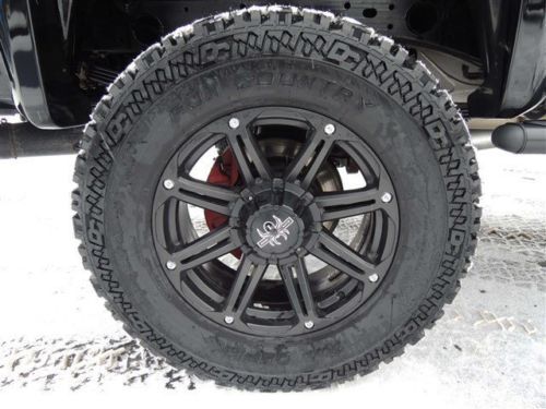 13 Chevy Silverado 2500 4x4 LTZ DURAMAX DIESEL LIFTED 37" TIRES 20" RIMS ROOF, image 34