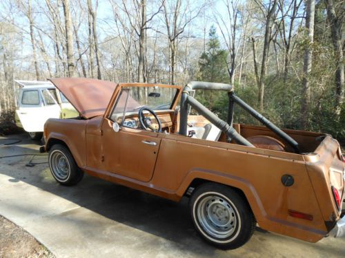 (2) 1972 jeep jeepster commando.