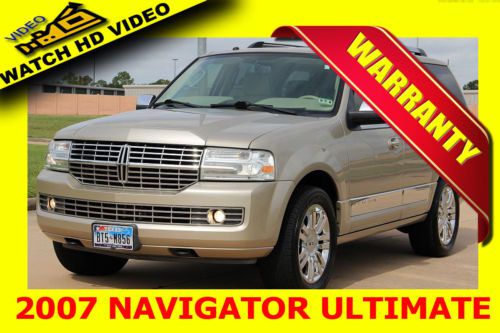 2007 lincoln navigator ultimate,navigation,dvd,warranty,watch hd video