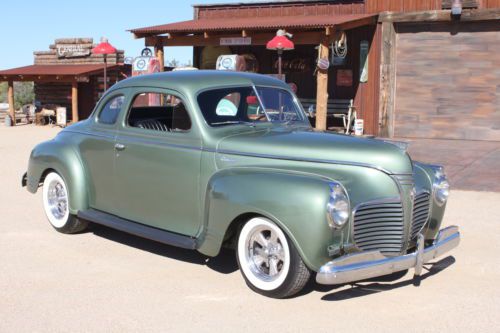 1941 plymouth 2dr special deluxe coupe classic hot rod v8 automatic 350/350