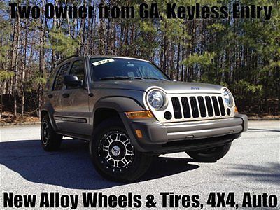 Rust free two owner from ga new alloy wheels &amp; tires 3.7l v6 auto 4x4 keyless