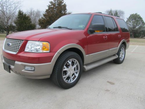 2004 ford expedition eddie bauer tv/dvd texas owned new 20in tires clean l@@k!!!