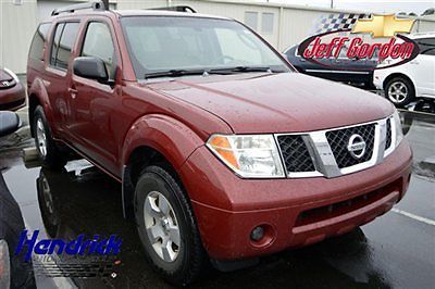 Nissan pathfinder xe 4wd low miles 4 dr suv automatic gasoline 4.0l dohc smpi 24