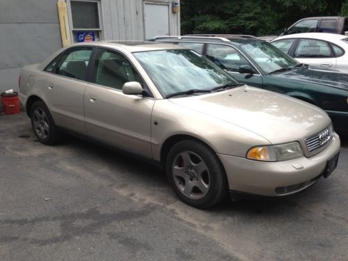 98 audi a4 quattro 2.8 v6 low miles 5 speed manual s4 parts no reserve fast fun