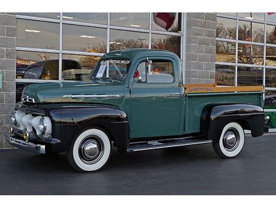 A simply gorgeous 58,000 original mile 1951 ford f1 pickup flathead v8