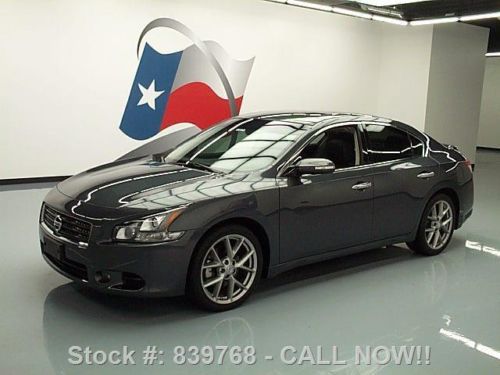 2011 nissan maxima 3.5 sv sport sunroof htd leather 28k texas direct auto