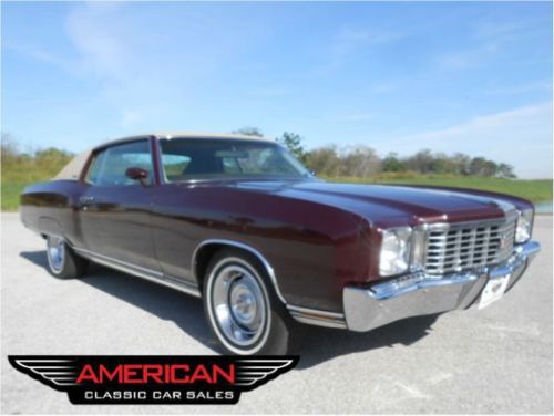 Show quality 1972 chevrolet monte carlo 454 super nice not cheapest but nicest!