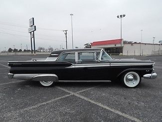 1959 ford fairlane 500 galaxie 428 cobra jet auto cold ac nice car restored obo!