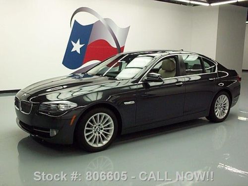 2011 bmw 535i sedan turbo sunroof nav rearview cam 48k texas direct auto