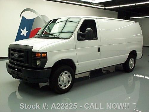 2013 ford e-150 cargo van v8 partition pwr group 36k mi texas direct auto