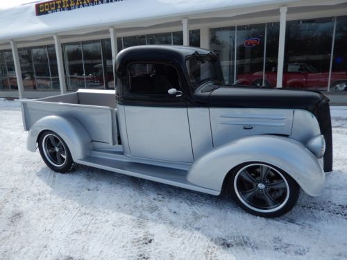 1937 chevrolet street rod pickup steel 350 a/c 4 wheel disc frame-off resto