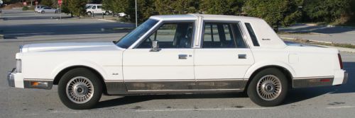 1987 lincoln town car, signature series, original owner, califorinia car, nr