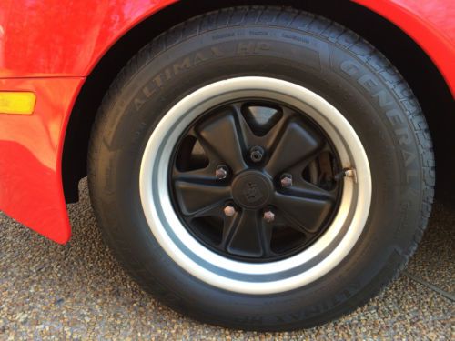 1985.5 Porsche 944 Red, Black Leather, 115,000 miles, Sunroof, Automatic, image 11