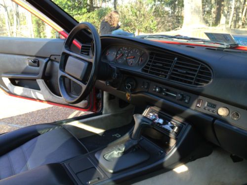 1985.5 Porsche 944 Red, Black Leather, 115,000 miles, Sunroof, Automatic, image 21