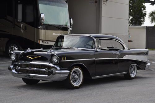 1957 chevy 2 door belair hardtop sport cpe  runs and drives same owner 40 years