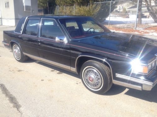 1986 cadillac sedan deville one owner estate car low reserve