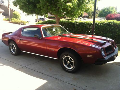 1974 pontiac firebird formula coupe 2-door 6.6l