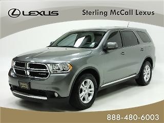 11 durango 30k miles  rear dvd alloy wheels cd 3rd row 1 owner