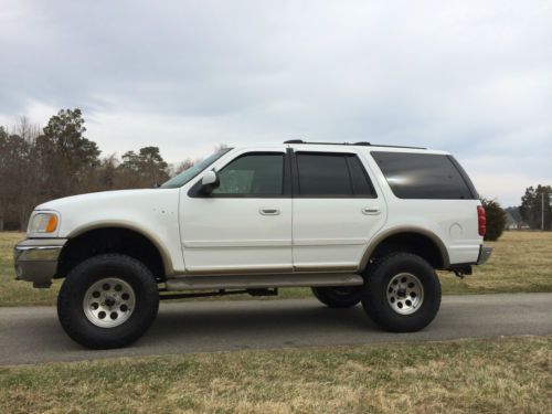 2001 ford expedition eddie bauer 4x4 w/ 5.4l 6&#034;fabtech lift 35&#034;nittos and more!!