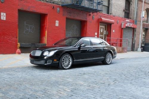 2011 bentley continental flying spur speed in beluga w/a beluga interior