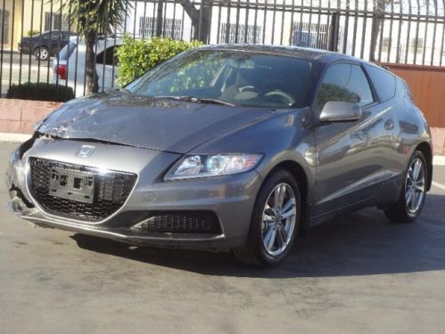 2013 honda cr-z cvt damaged salvage runs! only 11k miles economical wont last!!