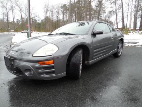 2005 mitsubishi eclipse gts coupe gray super fast clean gas saver  no reserve