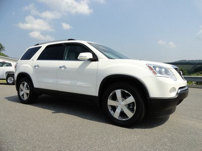2010 gmc acadia slt awd one owner dvd third seat nice car contact gordon cameron