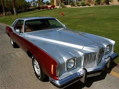 1974 pontiac grand prix sj 455 big block 86000 0riginal miles selling no reserve