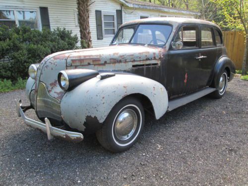 Vintage original 1939 buick special series 41 suicide door project street rod