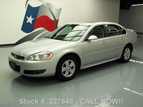 2010 chevy impala lt htd leather sunroof spoiler 53k mi texas direct auto