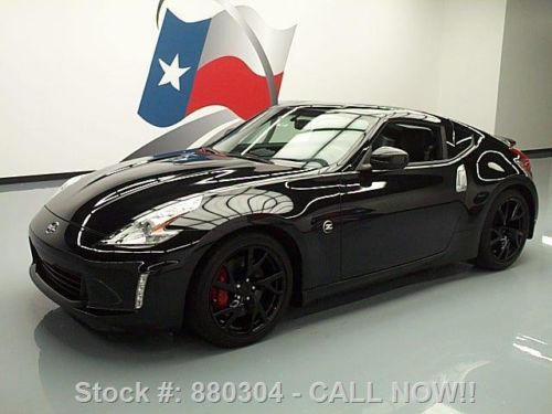 2013 nissan 370z sport 6-speed htd leather rear cam 6k texas direct auto