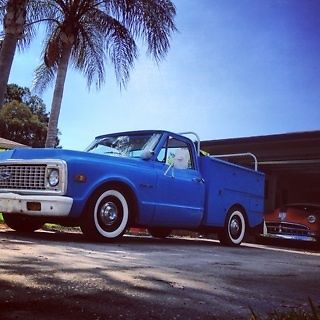 1972 c10 swb utility bed 67k original miles shop truck,rat rod, daily driver