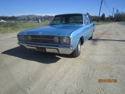 Sweet 1968 dart 2 door post california car