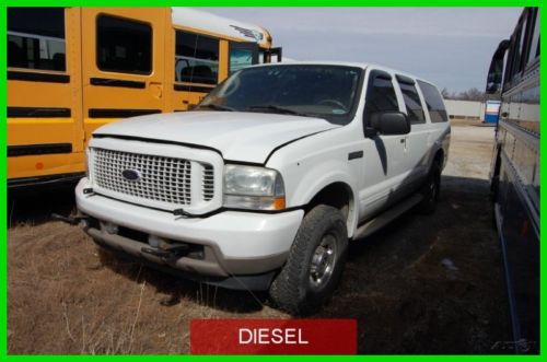 2004 limited used turbo 6.0 powerstroke diesel needs work leather repaint 4x4 $