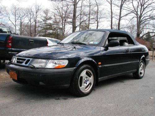 1997 saab 900 se turbo automatic convertible 2.0 liter 107k leather options