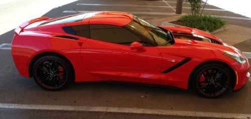 2014 torch red z51 corvette stingray 3lt