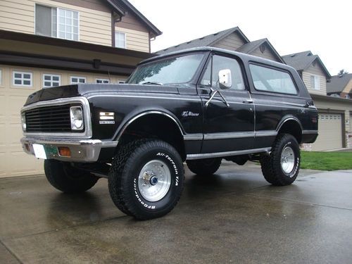 1972 chevrotet k5 blazer 4x4 auto super rare no reserve