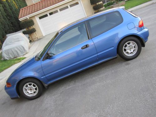 49 State Federal Spec 1993 Honda Civic VX Well Maintained, D15Z1, CLEAN TITLE, US $5,495.00, image 3