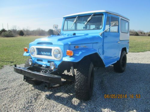 1970 fj40 toyota land cruiser 4x4 drives great! low reserve must sell!!
