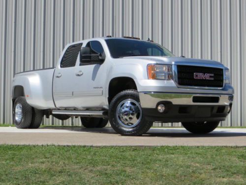 11 k3500hd slt 6.6 duramax 6spd allison 4x4 bose leather camera heated 1owner tx