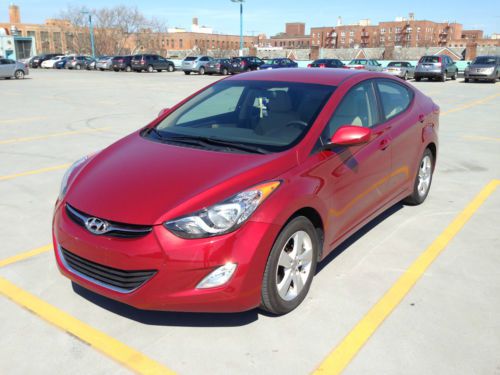 2012 hyundai elantra gls sedan 4-door 1.8l one owner factory warranty