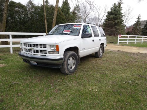 1999 chevrolet tahoe lt sport utility 4-door 5.7l