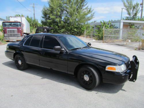 P-71 police interceptor pkg - crown vic undercover cop car *bad boy black*