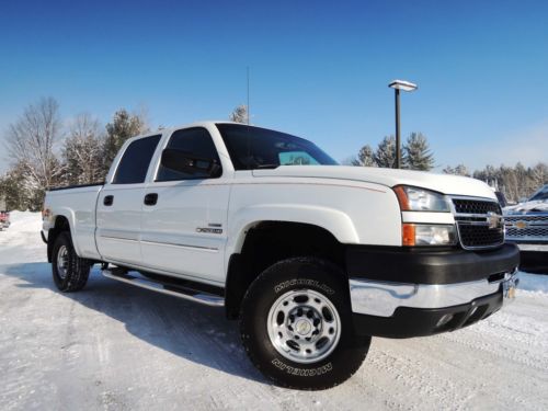 07 chevy silverado 2500 lt 4x4 lbz duramax diesel 6-speed allison aux fuel tank