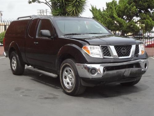 2008 nissan frontier se king cab damaged salvage fixer runs!! camper,clean l@@k!