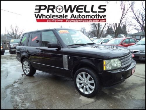 2006 land rover range rover supercharged sport utility 4-door 4.2l new tires